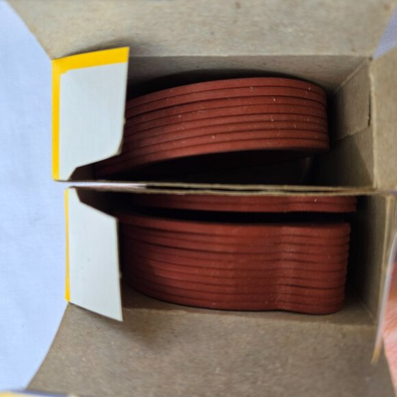 Viceroy Natural Rubber Rings for Regular Mouth Canning Jars Seals - Picture 5 of 8